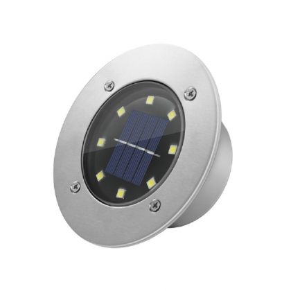 Solar Power Buried Light With 8LED Under Ground Lamp 