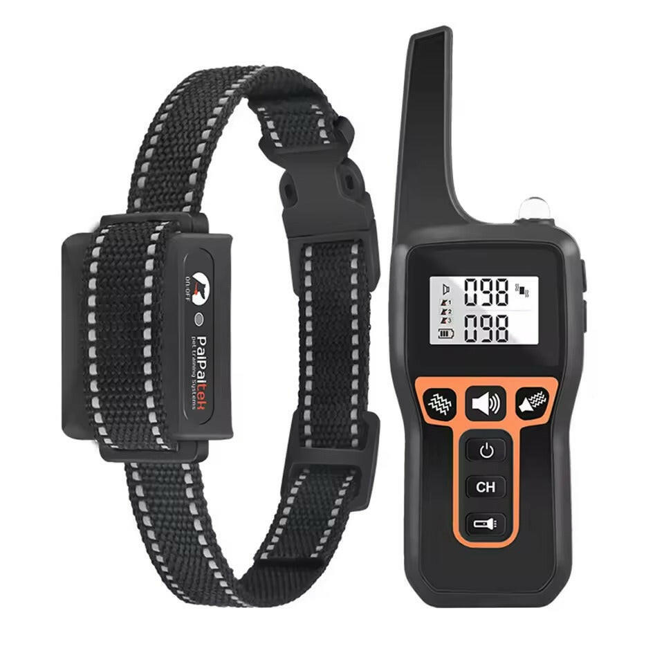 Rechargeable 1000m Waterproof Dog Training Collar