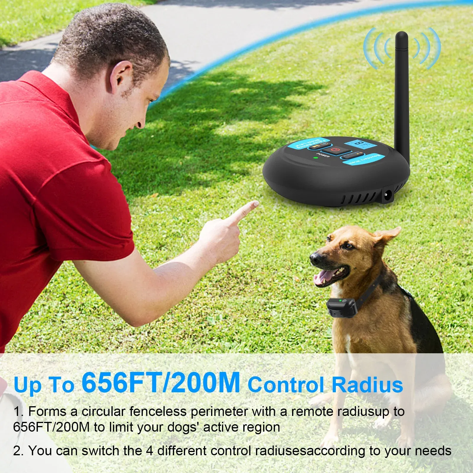 2 In 1 Safe Wireless Dog Fence