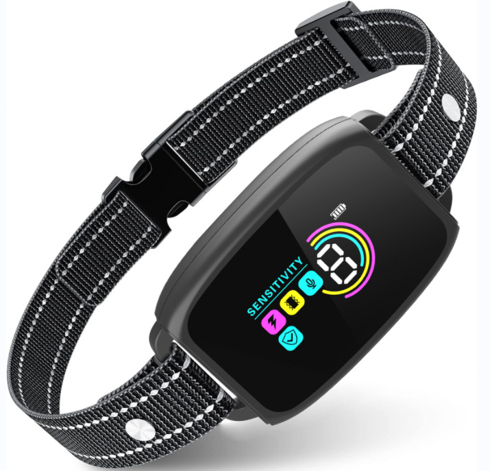 Smart Automatic Anti-Barking Dog Collar �?Rechargeable Bark Stopper wi