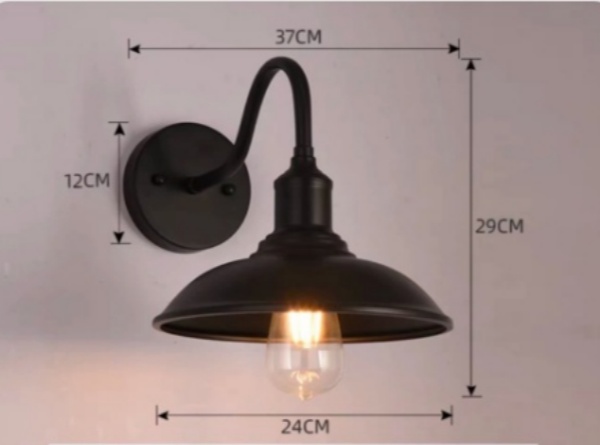Retro Industrial Style Wall Lamp