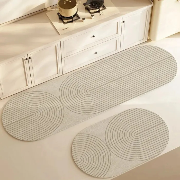 Royaleva Absorbent Anti-Slip Rug – Washable Diatomite Kitchen and Bathroom Mat