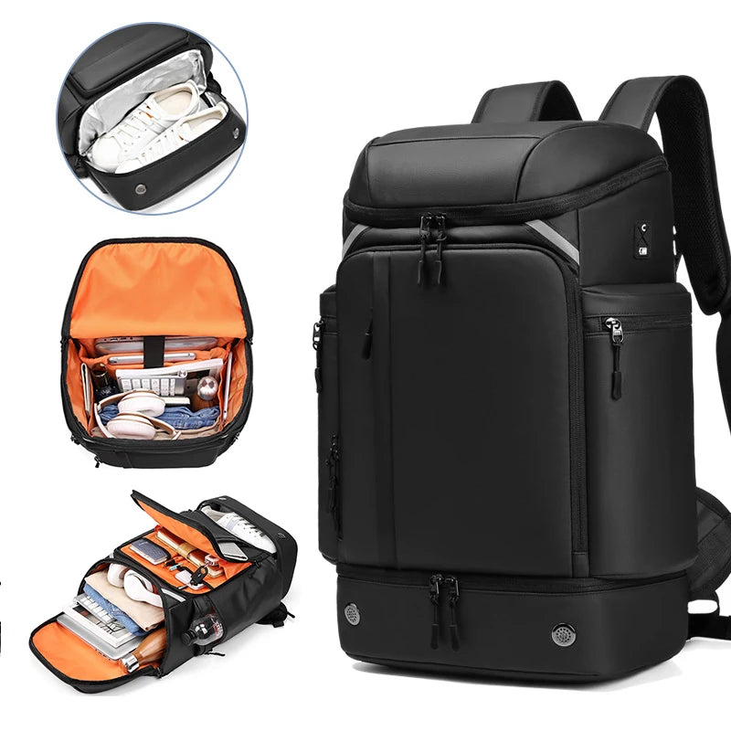 TravelPro Large Backpack - Waterproof - Shoe Compartment