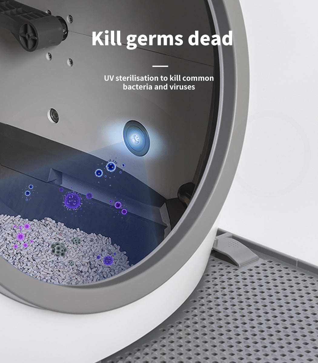  Automatic Smart Cat Litter Box Self-Cleaning