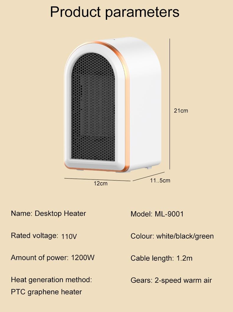 Portable Electric Space Heater 