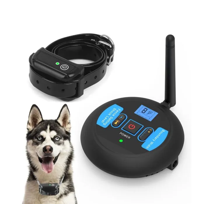 Electric Dog Fence - Fully Wireless Fence - Invisible Waterproof Pet Containment System