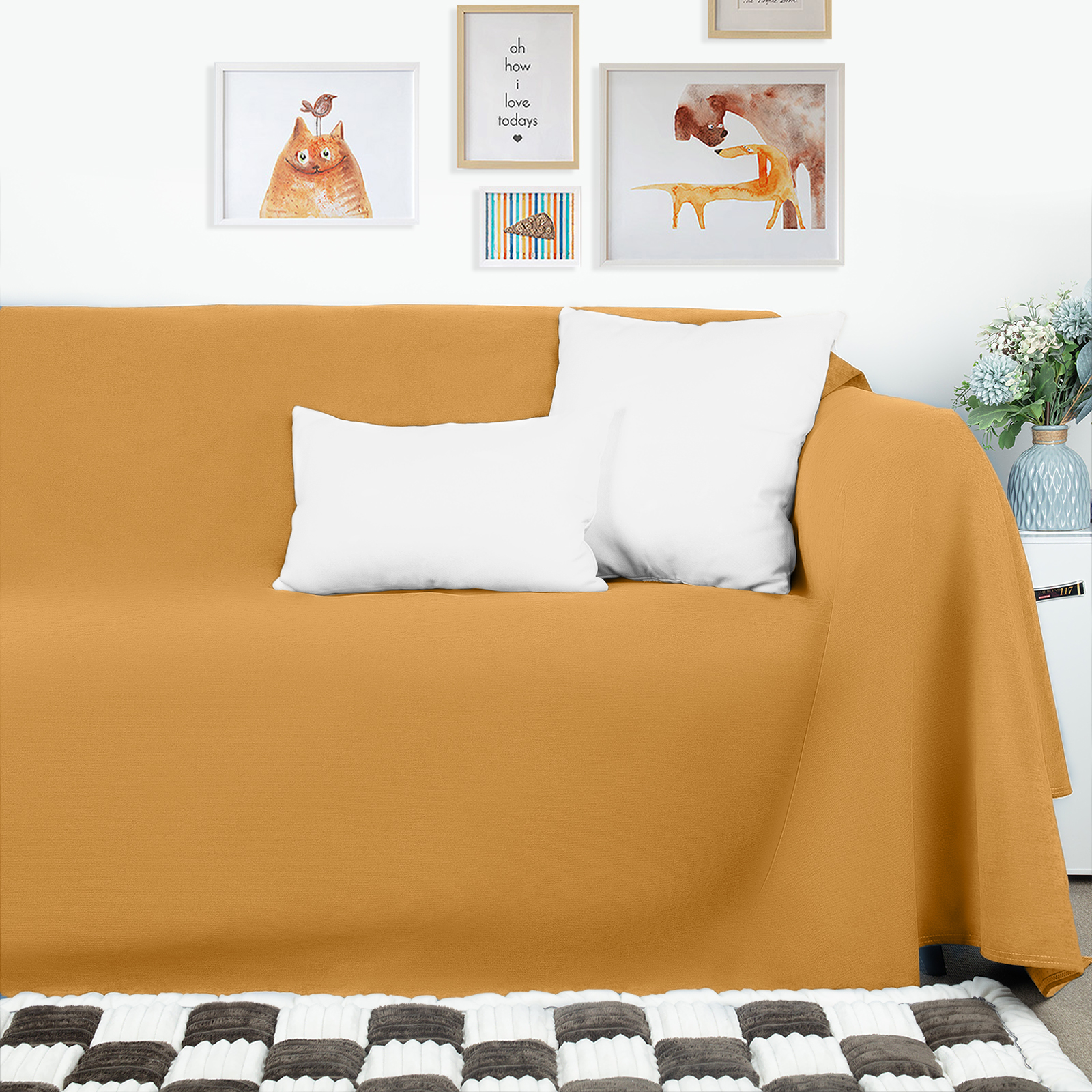 Waterproof Sofa Covers for Dogs Cats Home Pet Couch Protector, Blanket Couch Cover