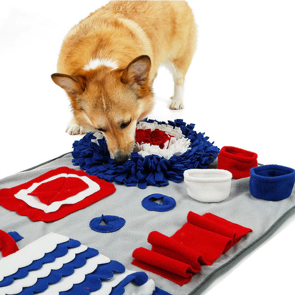 Pet toys Dog Feeding Sniffing Mat Training Nosework Blanket