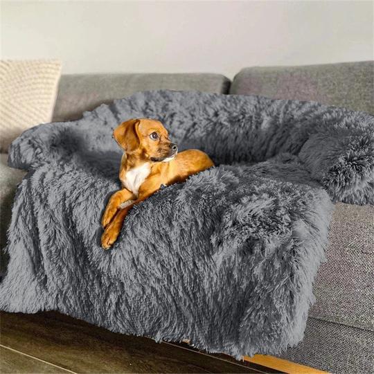 Calming Sofa Dog Bed| Anti-Anxiety Dog Sofa Bed| Couch&Furniture Protector