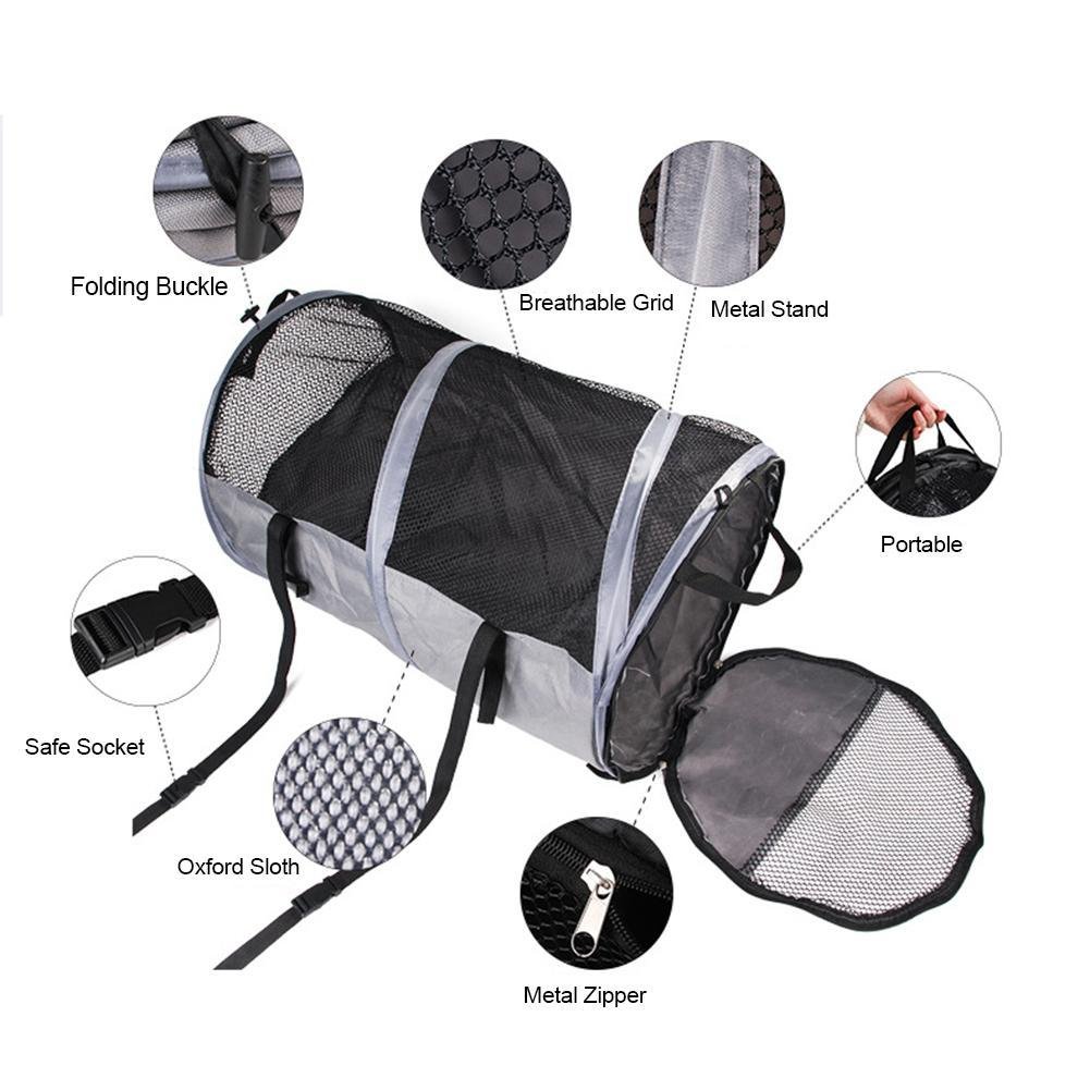 Pet Travel Carrier, Cat Dogs car Seat Carriers For Pet Safety Portable Pet Carrier Bag