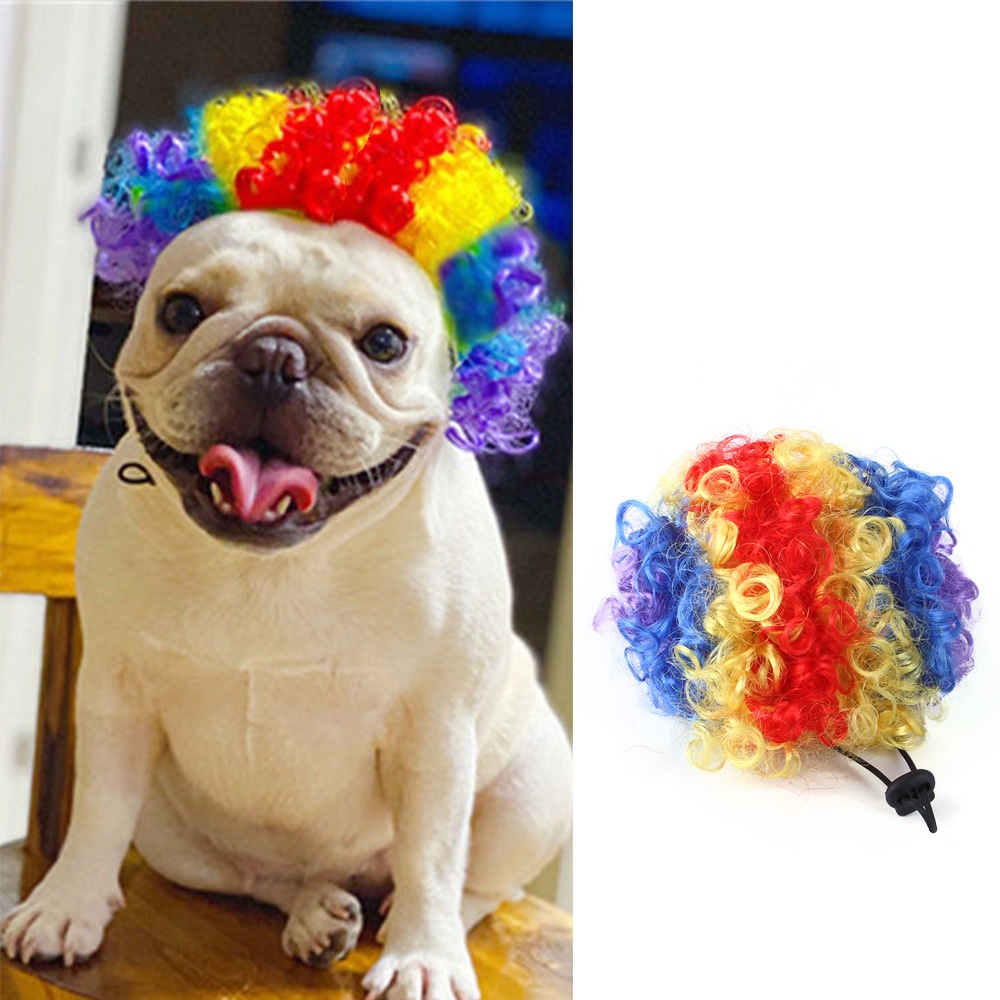 Funny Dog Cat Cosplay Wig