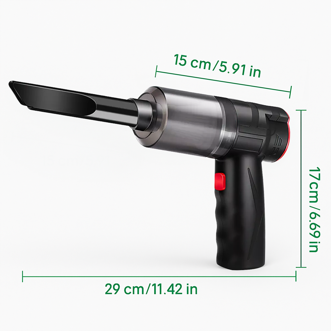 brushless motor tech feature graphic of vacuum