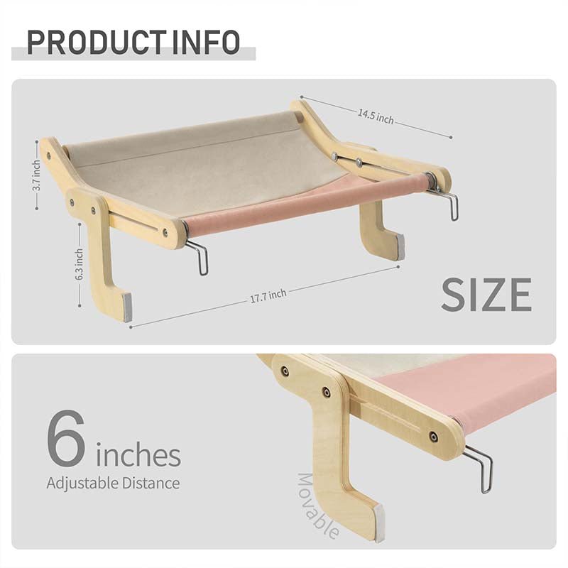 Cat Window Perch Lounge Mount Hammock Window Seat Bed Shel