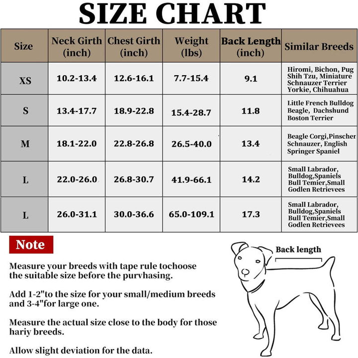 Dog Anxiety Relief Vest for Thunderstorm & Fireworks