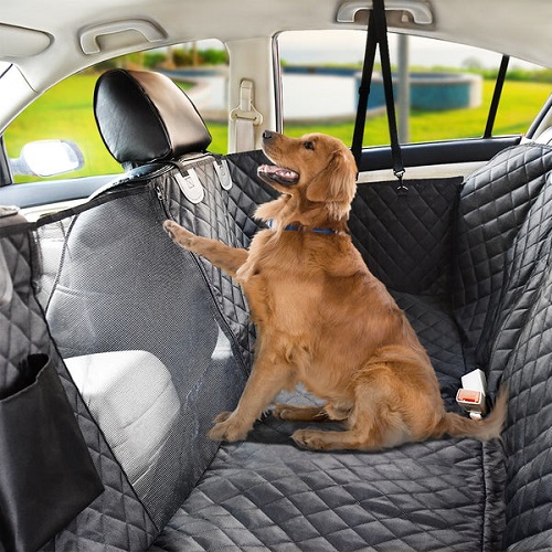  Premium Dog Rear Car Seat Cover, Scratch Prevent Antislip Dog Car Hammock,  Waterproof Scratchproof 