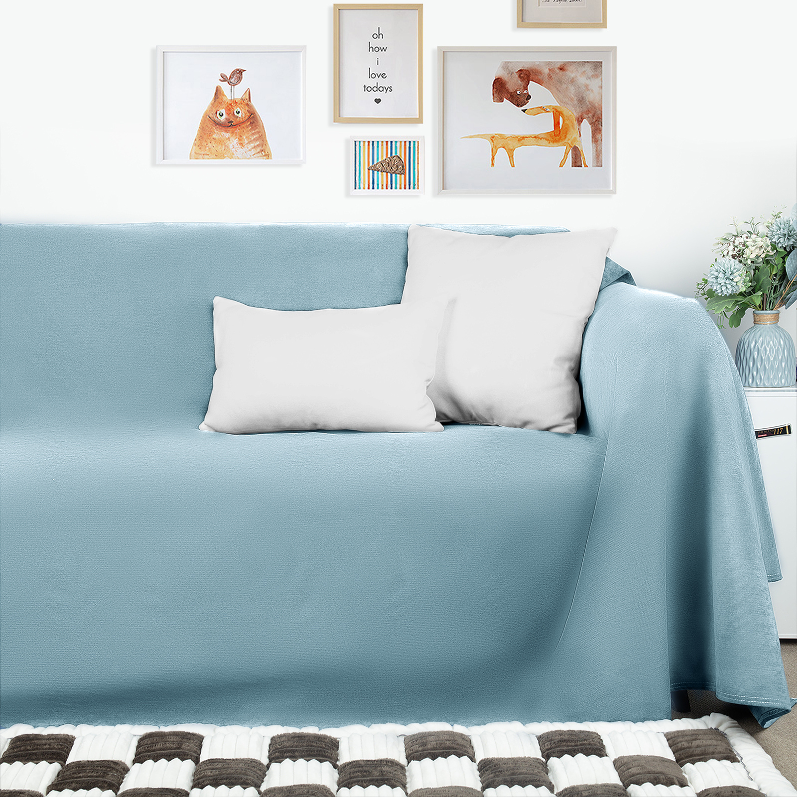 Waterproof Sofa Covers for Dogs Cats Home Pet Couch Protector, Blanket Couch Cover