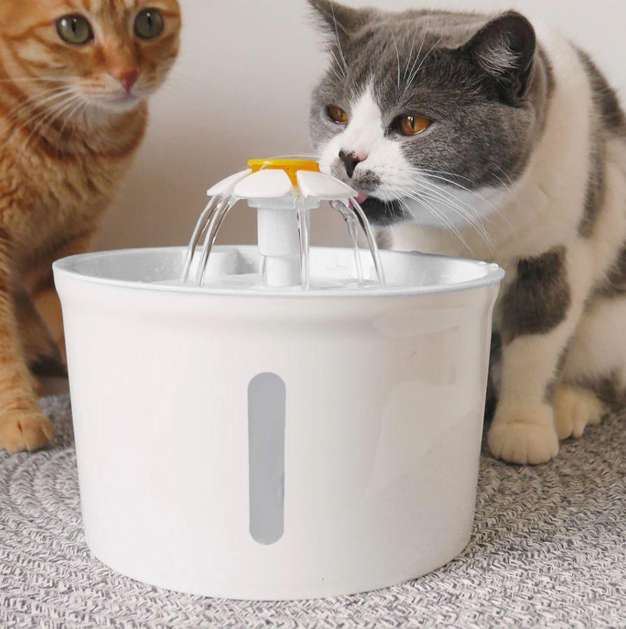 Automatic Cat & Dog Stainless Water Bowl Fountain