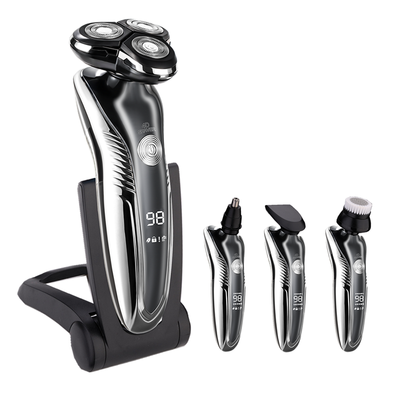 Rechargeable wet and dry shaver