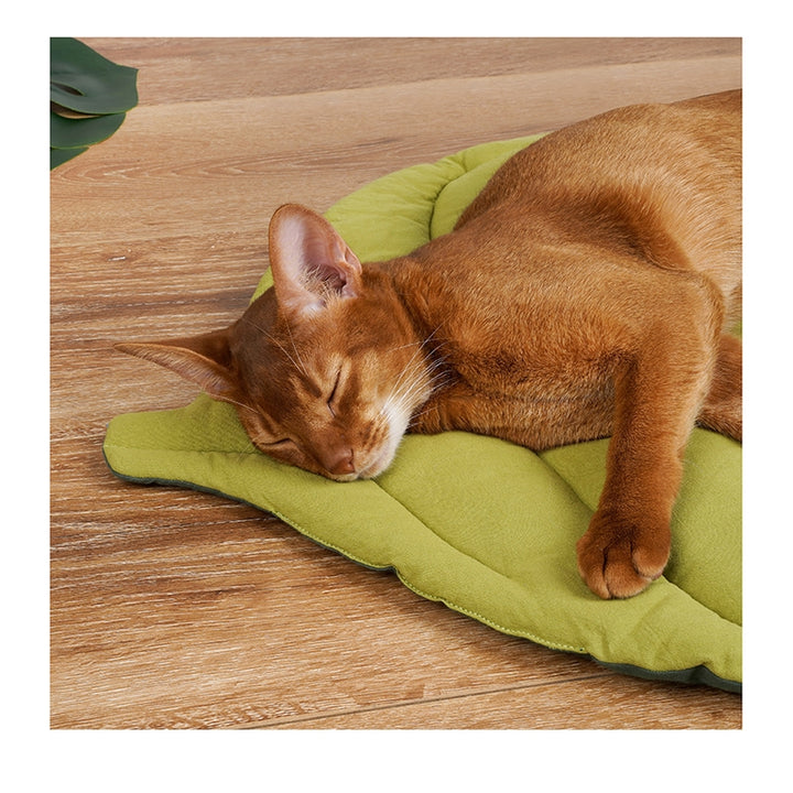 Leaf Shape Dog Blanket Washable Dog Mat