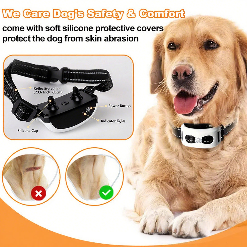 Wireless Dog Containment System，2-In-1 Wireless Dog Collar - Safety and Training For Your Dog