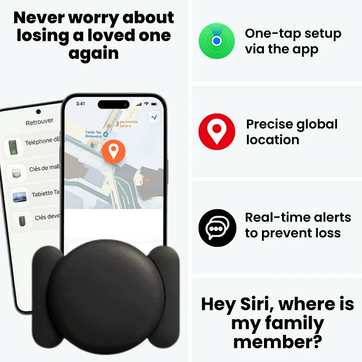 Pet GPS Tracker No Subscription Required | Compatible with Android & iOS