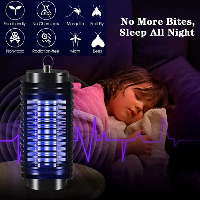 Electric Mosquito Zapper Lamp - Outdoor Bug Zapper