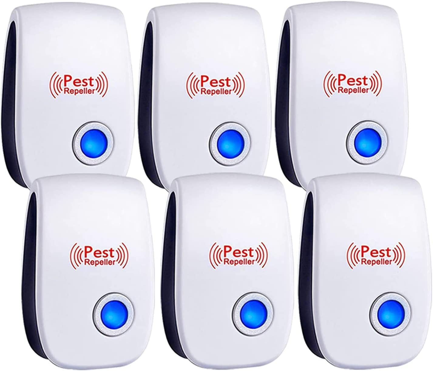6 Packs Ultrasonic Pest Repeller