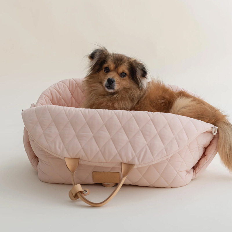 3-in-1 Dog Car Seat | Dog Handbag Car Seat Travel Bed for Small Dogs P