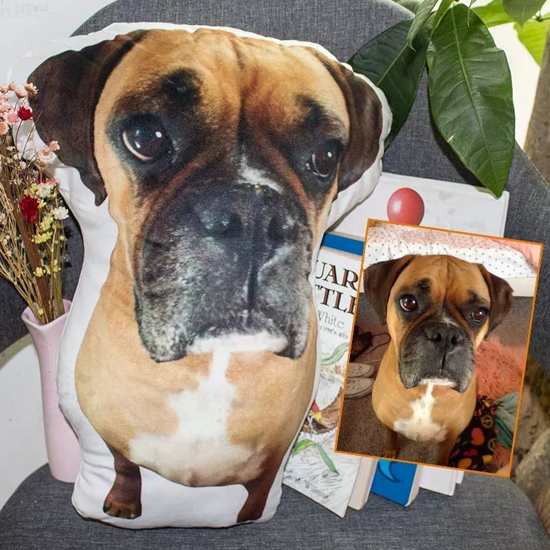 Custom Dog Pillow, Custom Pet Pillow Personalized Pet Body Pillows