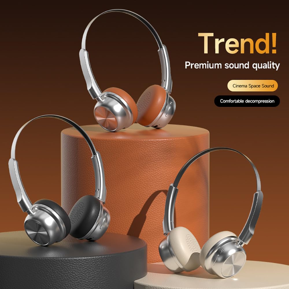 CR-20 Retro Bluetooth 5.4 Over-Ear Headphones