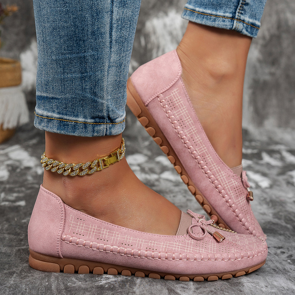 Orthopedic Leather Shoes for Women – Comfy & Anti-Slip