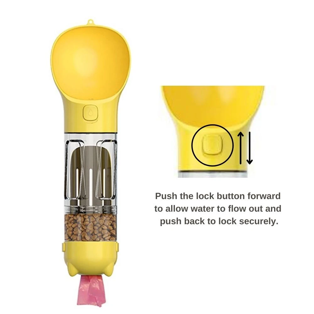 4 in 1 Multifunctional Dog Bottle