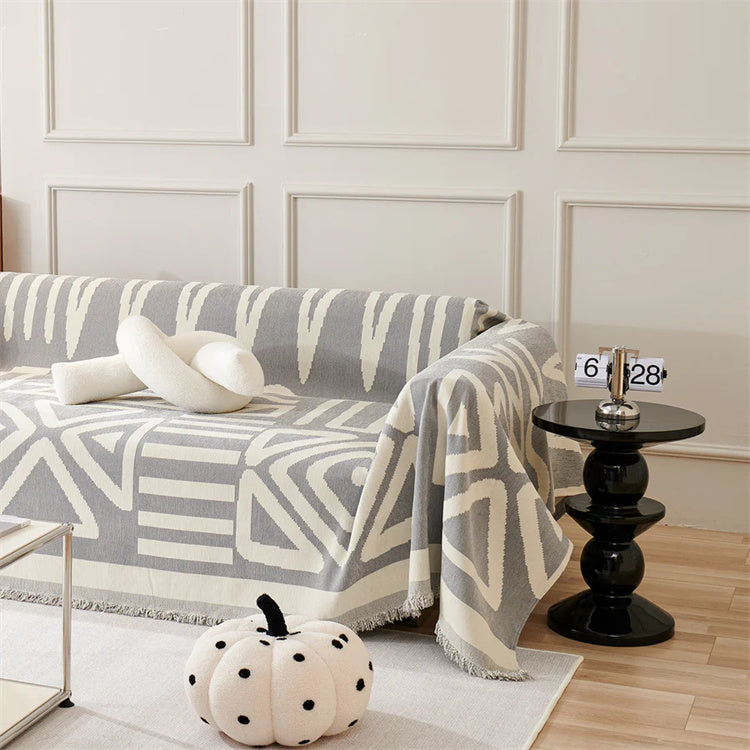 Couch Protector - Boho Geometric Anti-cat Scratch Couth Cover