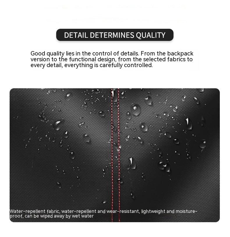 60L Expandable Vacuum Compression Backpack with USB Charging Port and Lock for Travel