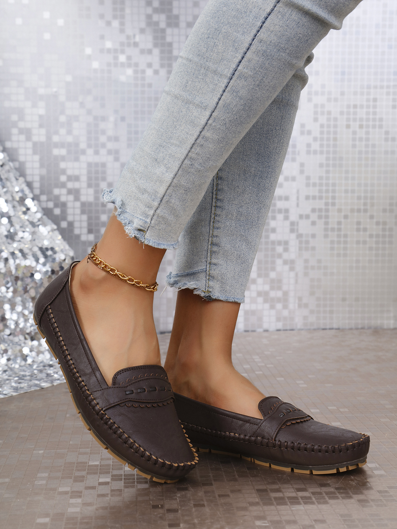 Stylish Orthopedic Shoes，Flat Non Slip Shoes