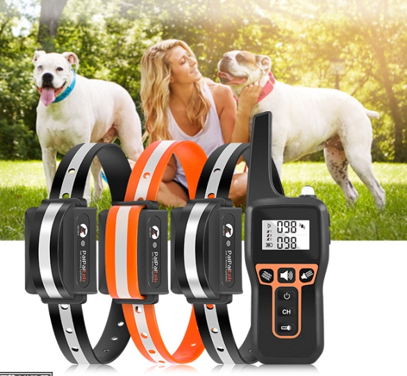 Rechargeable 1000m Waterproof Dog Training Collar
