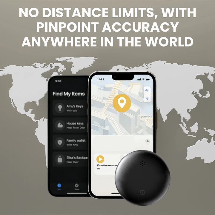 Pet GPS Tracker No Subscription Required | Compatible with Android & iOS