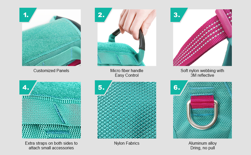 tactical dog harness