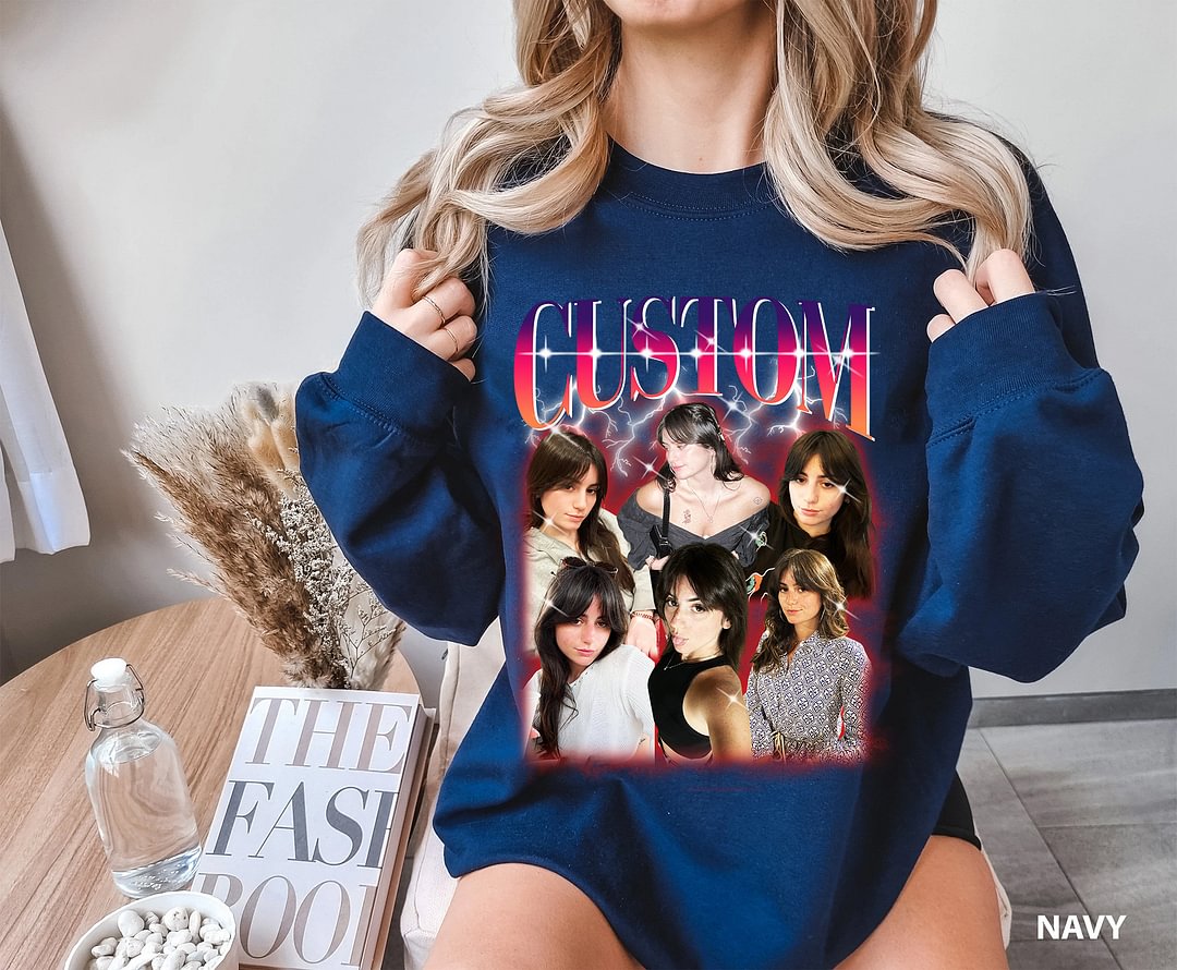 Custom Bootleg Rapper Shirt, Custom Photo Vintage Tee
