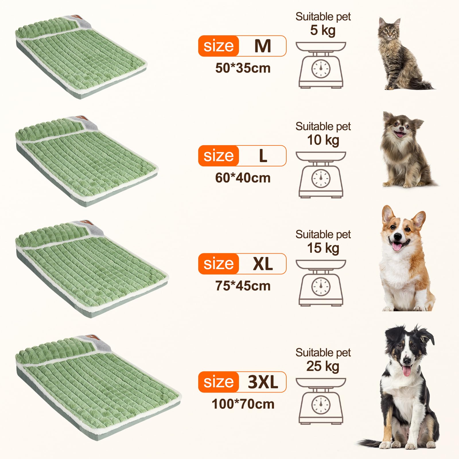 Luxury Sofa Dog Beds | Warm Dog Mat | Smart Dog Bed With Head Pillow