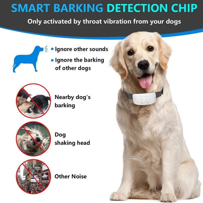 2020 Anti Barking Dog Collars, Touch Stop, Guard Against Barking