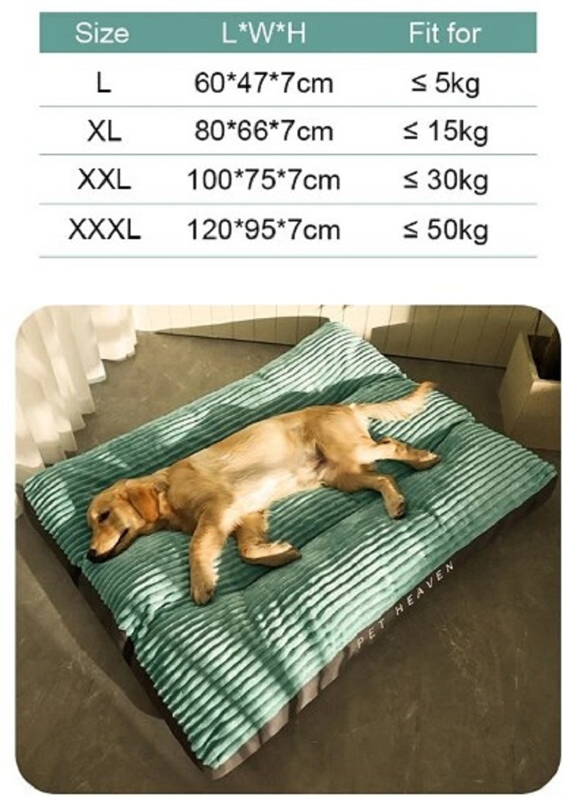 Thick Wide Cozy Dog Bed for Dogs and Cats