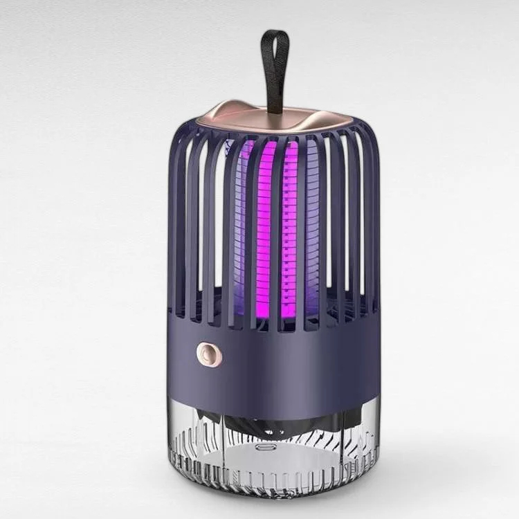 Mosquito Zapper Lamp for Indoor & Outdoor Use - Rechargeable, No Chemi