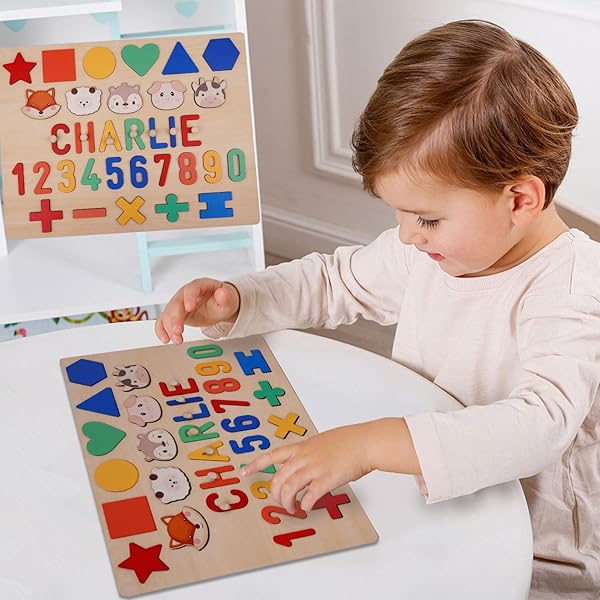 Personalized Name Puzzle for Toddlers