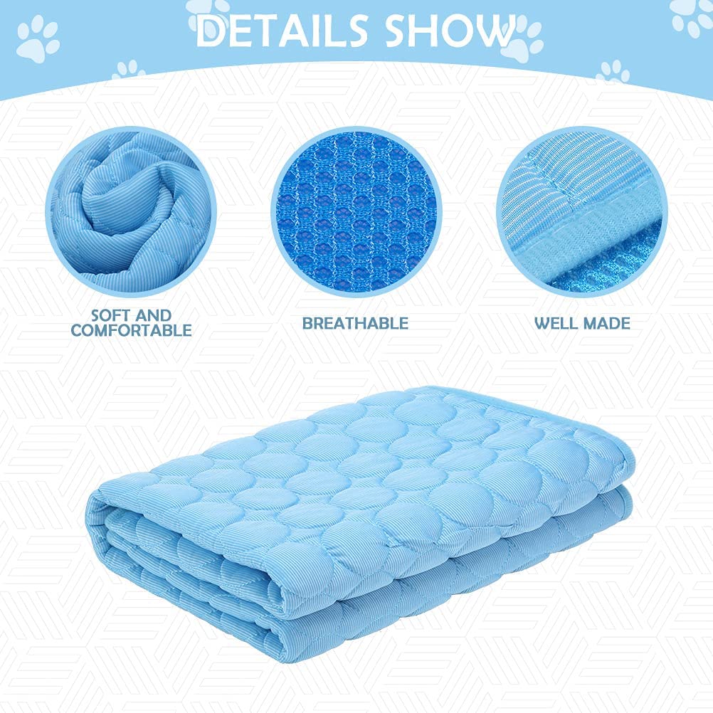 Dog Cooling Mat For Summer - Pet Cooling Pad