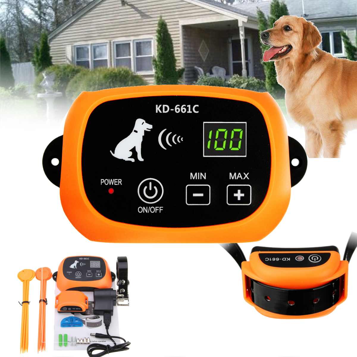 Pet Safe Wireless Electric Dog Fence - Wireless Dog Fence With Shock Collar