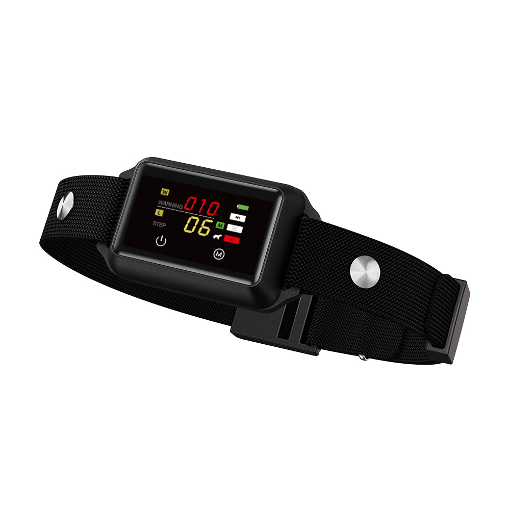 Intelligent Bark Collar, IP68 Waterproof Rechargeable Anti Bark Stop Bark Dog Collar with Beep Vibration Shock
