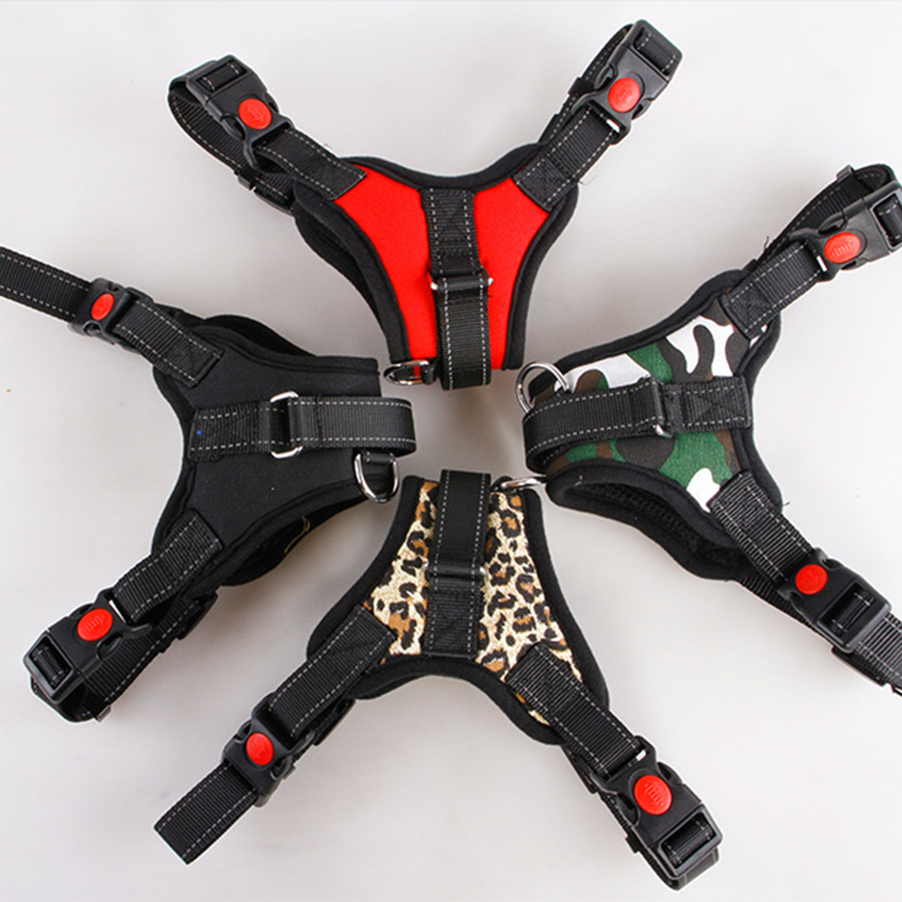 Reflective & Adjustable Dog Harness For Small & Big Dogs