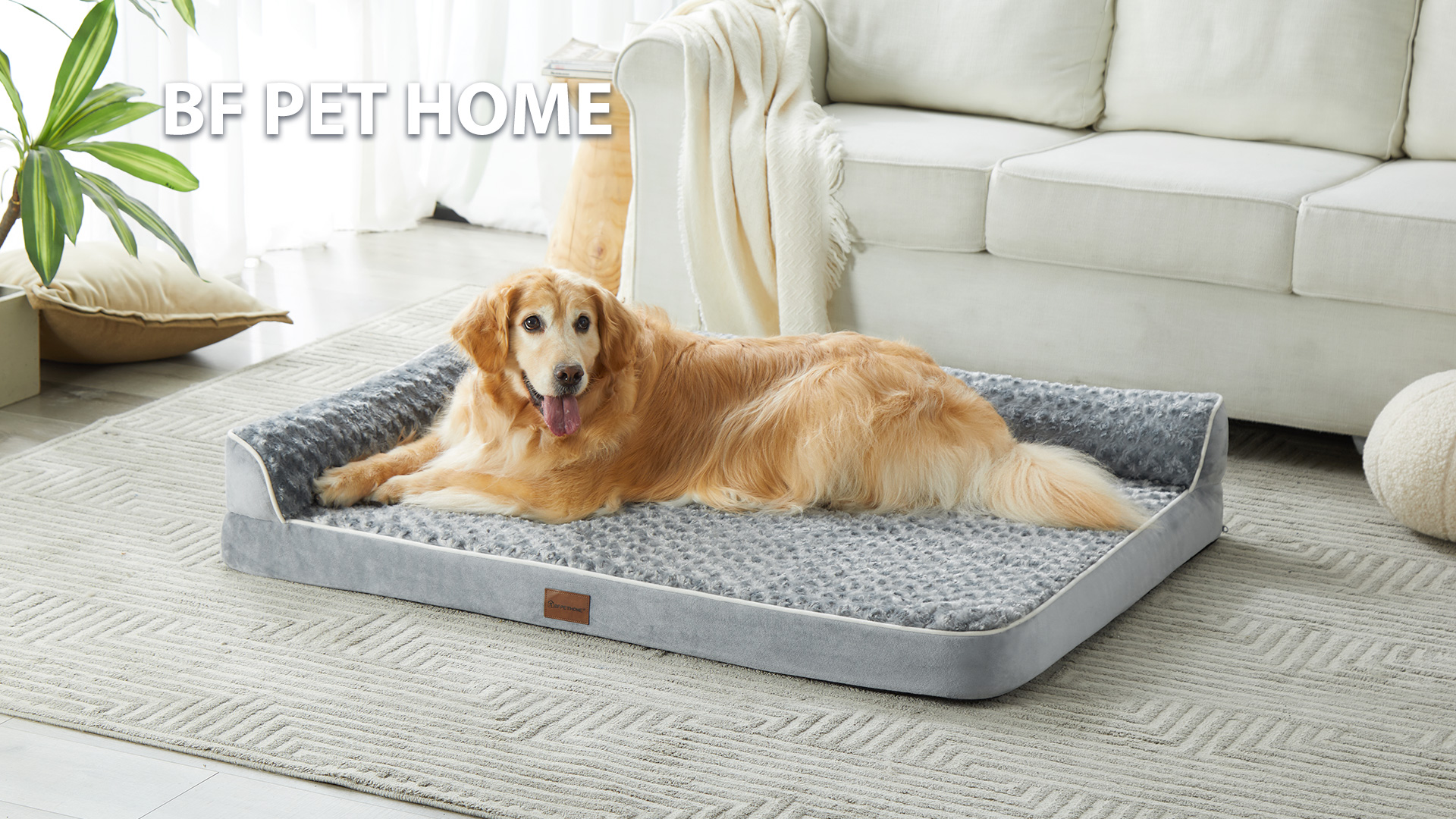 Orthopedic Dog Beds for Large Dogs, Dog Bed with Removable Washable Cover