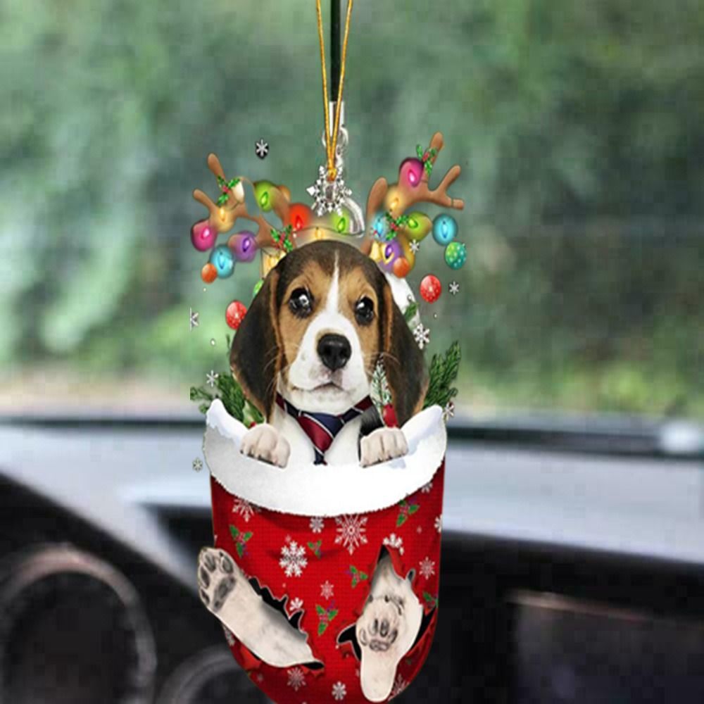 Dog Ornaments, Dog Christmas Stocking Decorations Christmas Ornaments